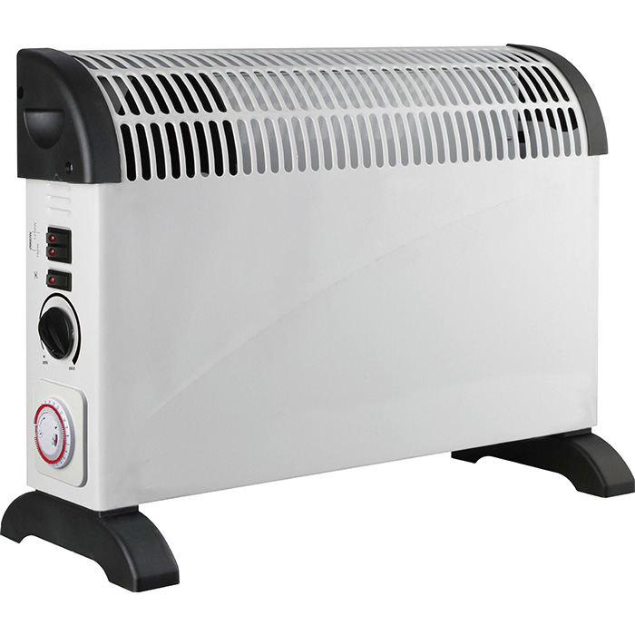 Aquecedor Convector 2.000 W com Ventilador Turbo e Temporizador