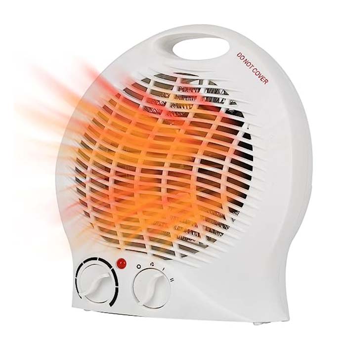 Aquecedor com ventilador doméstico de 2.000 W