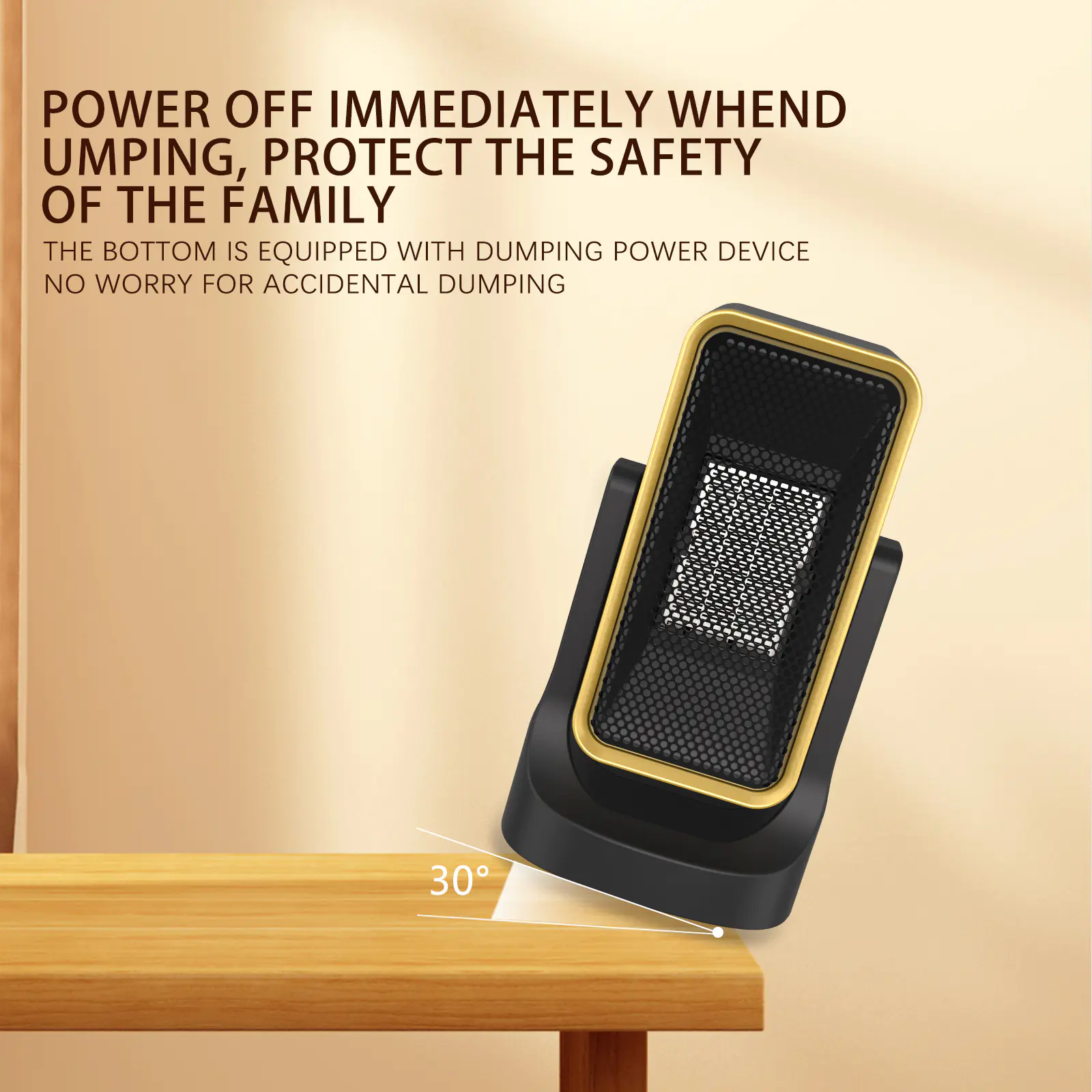 Ptc Black Space Heater Ptc Black Space Heater