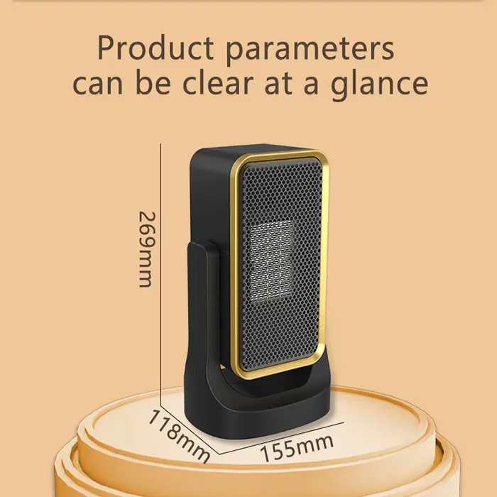 Ptc Black Space Heater Ptc Black Space Heater