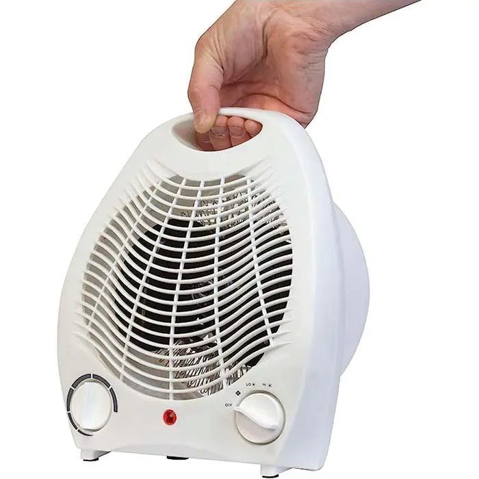 Aquecedor de ventilador portátil