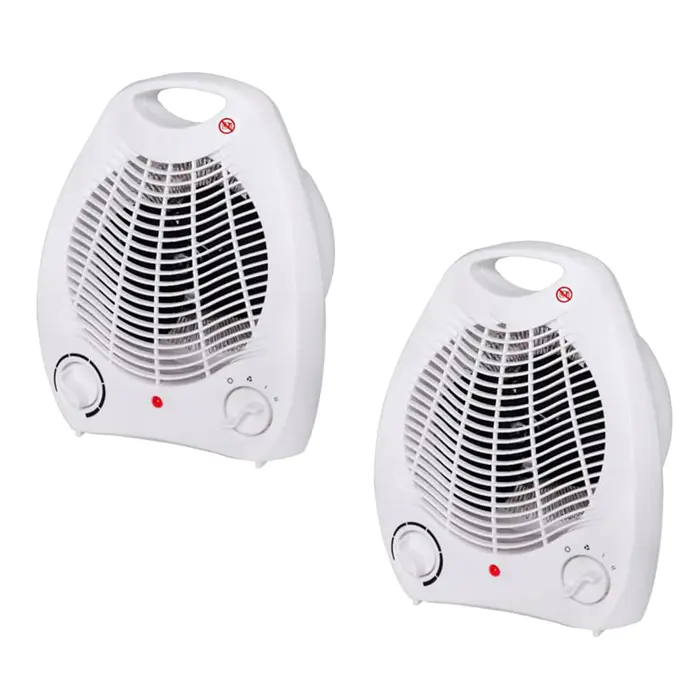 Pequeno aquecedor de ventilador 2 pcs